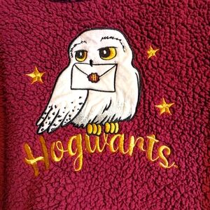Ladies Harry Potter Sleepwear Hogwarts Owl Top XL